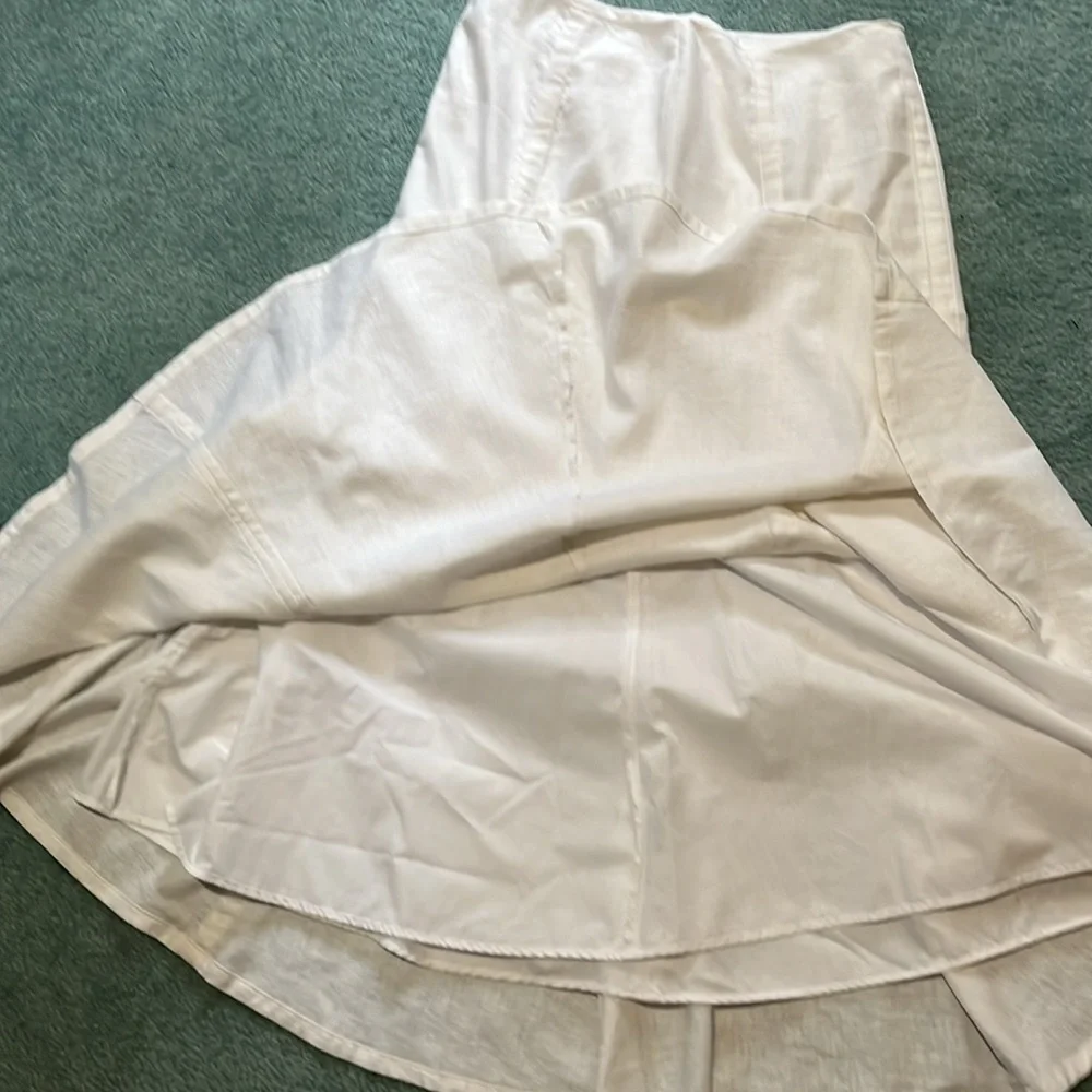Christopher & Banks Elegant White Maxi Skirt - Picture 2 of 5